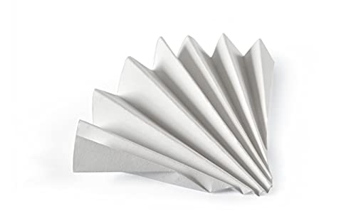 GE Bio-Sciences 10301645 Filter Paper, Folded, Grade 0790 1/2, Circle, 150mm Diameter, Pack of 100
