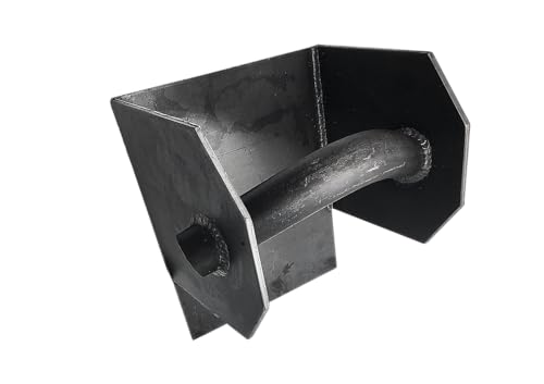 Anneau de fixation bennier acier brut soudable accessoire remorque