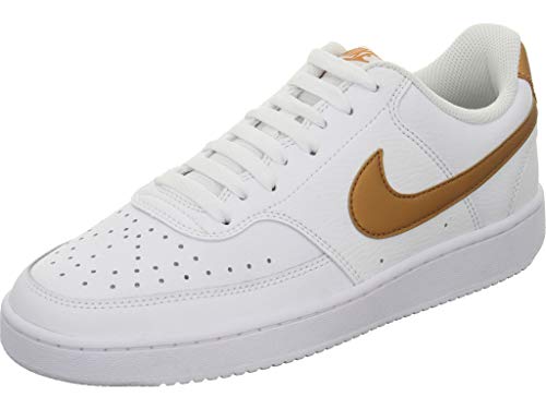 Nike Court Vision Low baskets de basketball pour femme au style rétro noir et blanc