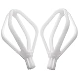 Cake Paddles Fit for Universal Mixers and NutriMill Artiste Mixer Cookie Dough Paddles for Artiste Stand Mixers Household Replacement Mixing Part (2 Pack)