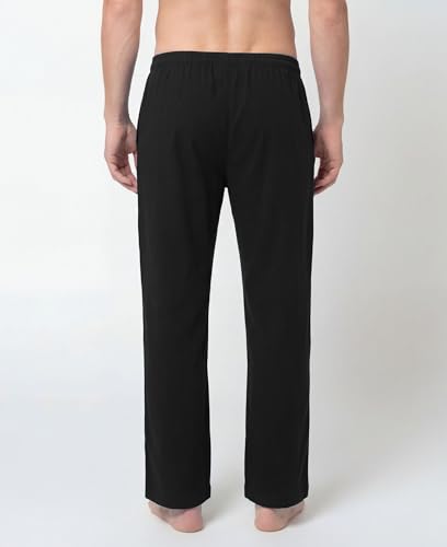 Image of Andrew Scott Men's Cotton Lounge Pants | Sleep Pajama Bottoms| Multi Packs | Drawstring & Pockets