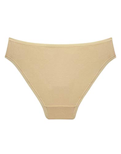 Image of Amante Solid Low Rise Cotton Bikini Panty Pack(Pack of 3)