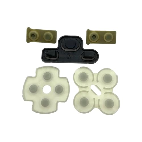 1sets Ersatz for Sony for PS3 DualShock Controller Weiche Gummi Silikon Leitfähigen Klebstoff Taste Pad Tastatur(Green)