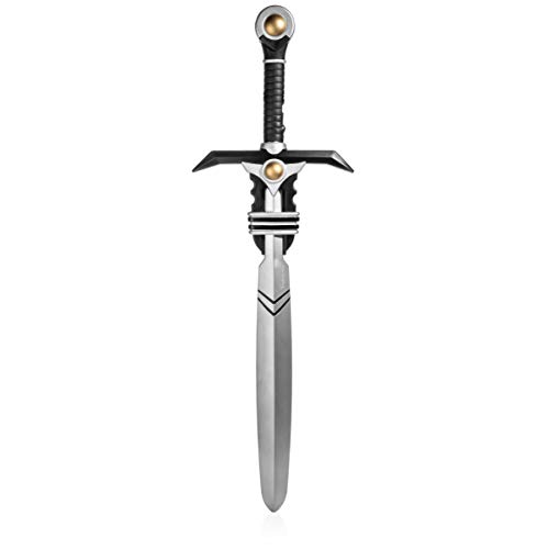 Formidable Toys Prime Swords 32" Eon Classic Black & Silver Foam Swords for Kids - Different Designs to Mix & Match Toys Swords for Pretend Play & Knight Toys - Fun for Kids & Adults