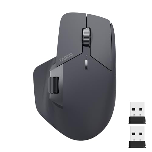 Rapoo MT760: Multi-Device Wireless Mouse BT5.0/2.4G