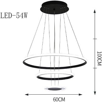 Plafonnier LED à intensité variable pour repas en salle à manger - 6