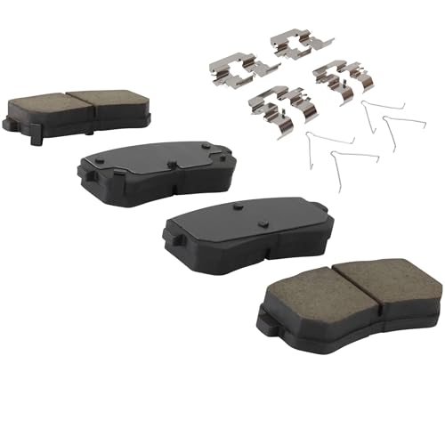 QUALITY-BUILT Rear Ceramic Brake Pads, Premium 1001-2188C, Compatible with 2018-2024 Hyundai/Kia (Kona,Seltos) by Quality-Built - Used condition - Image 2