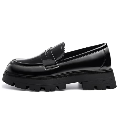 Image of Cestfini Platform Chunky Loafers for Women