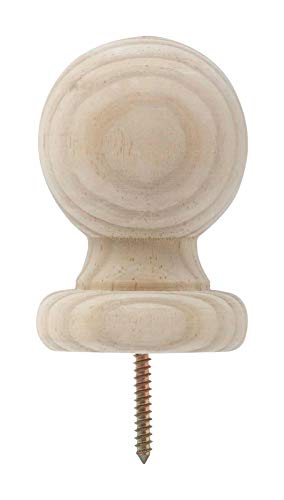 Waddell Post Top 2-3/4 " D X 4 " H Pressure Treated Pine