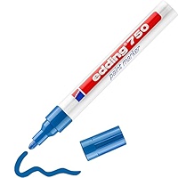 Edding 750 Paint Marker Opaque Bullet Tip White 750-049 - Office Supplies - Pens