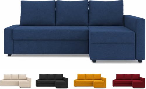 Friheten Couch Cover for The IKEA Friheten with Chaise Corner Cover, Sofa Bed Cover, Sectional Slipcover Replacement, Sofa Not Include, Blue