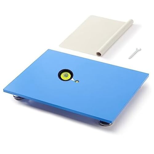 Kznifmk Mesa Niveladora para Manualidades en Resina - Mesa Niveladora para Resina con Patas de Mesa Autonivelantes y Tapetes de Silicona para Manualidades