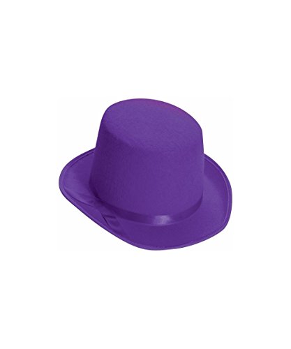 Forum Novelties Adult Deluxe Novelty Top Hat, Pink Glitter, One Size