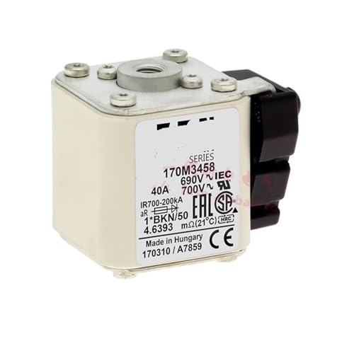 Fusible 170M3459 50A haute capacité de coupure pour sectionneur