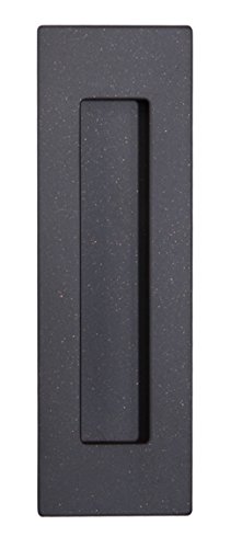 Sehrgut Barn Door Flush Pull Handle 6" Rectangular-Oil Rubbed Bronze, Free of Sharp