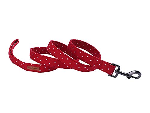 Unique style paws Handgemachte haltbare Hundeleine Weiche Bequeme Griffleine für Hund 3 Größe 9 Muster