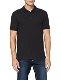  Fruit of the Loom Herren Premium Short Sleeve Poloshirt, Schwarz, XL