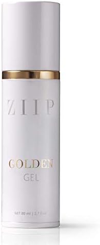 ZIIP 24-Carat Golden Conductive Gel with peptides. Rejunvenating face & neck skin treatment for use with the ZIIP Facial Device