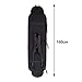 Fancyes Portable Snowboard and Ski Bag Soft Cover Stretch with Shoulder Strap Transport Wrap Waterproof Equipment Sleeve Carrying Bag, 160cm