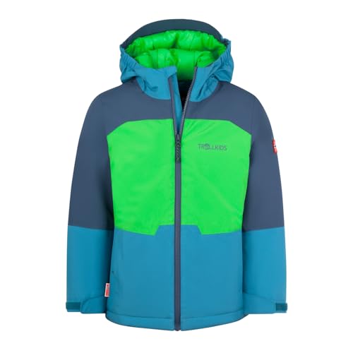 Trollkids Kids Hardanger Jacket 128, Fresh Green