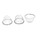 Metal Mesh Basket Tea Leaves Strainer Teapot Filter 76mm Dia 3pcs