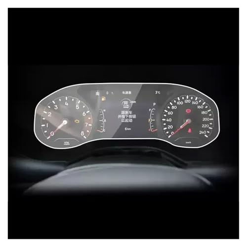 Protection d'écran navigation Jeep Compass 2022 en verre trempé haute finition de tableau de bord
