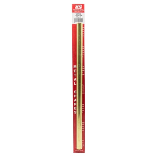 K&S Precision Metals Round Brass Tube 8140 – 17/32