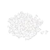 sourcingmap® 100Stk Nylon Drucken Clips Niet Schraube schwarz für 1.3-2.0mm Dicke Panel de