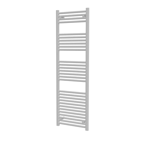 Schulte Sonora Design-Heizkörper 160 x 50 cm Weiß, 726 Watt, Pulverbeschichteter Stahl-Heizkörper für Zentralheizung, Moderner Bad- & Wohnraumheizkörper mit Wandhalterung