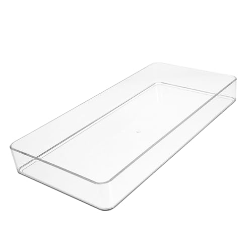 LOPUNER 用多機能プラスチック整理トレー 耐久製 小物収納ケース 化粧品文具用仕切り キッチンカトラリー整理に