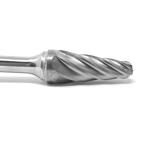 Fresa de carburo SL-4 NF corte aluminio 1/2" x 1 1/8" miniatura 3