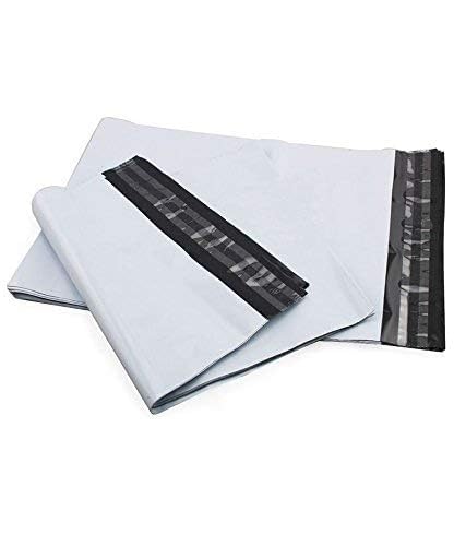 Image of VENOM (55 micron) Pack of 75 Polybags with POD Pocket Self Adhesive Recycled Plastic - Tamper Proof Online Courier Bags /Envelopes /Pouches /Covers /Mailing Bags (Size : 14 X 18 Inch)