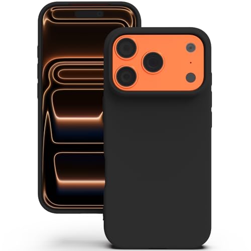 Coque iPhone 17 Pro antichoc en silicone jaune doux