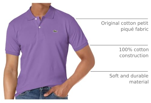 Image of Lacoste Men's Short Sleeve Classic Pique Polo Shirt
