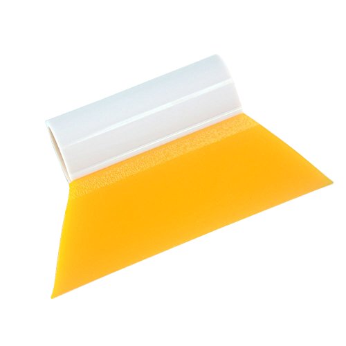 7MO 1 Pcs Window Film Tools Tube Rubber Squeegee Water Blade Decal Wrap Applicator 3.8 Inch Car Vinyl Home Tint High Quality & Durable