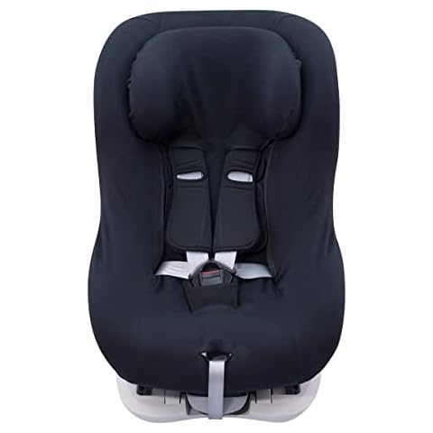 JYOKO Kids Cover Liner Universal Made Cotton for car seat with Head Support Compatible with Britax, Chicco, Mico (Black Series) Cover