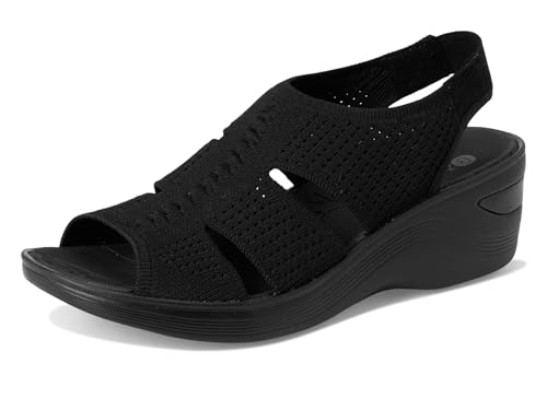 Image of BZees Women's Double Up Wedge Sandal