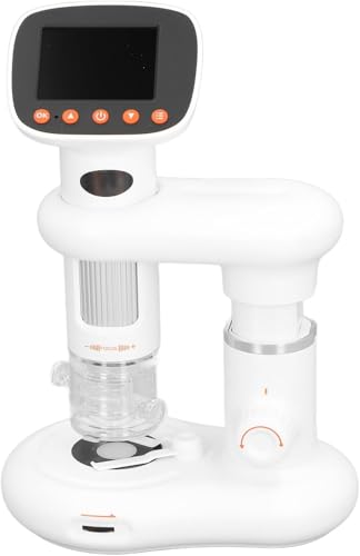 Image of Etzin Wireless Handheld Digital Microscope with 2 inch LCD Screen,1000X Pocket Micro-Scope for Kids with 8 LED Lights,Portable Microscope for Adults with Stand-EPL-1018IM.