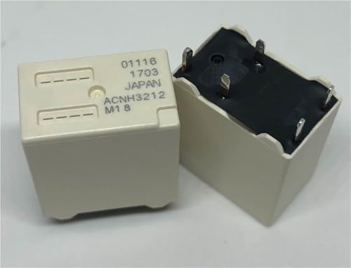 Relais ACNH3212 M18 5 broches commutateur blanc 1 pièce pièce de rechange électricien auto