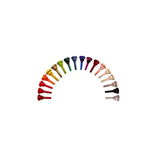 ケリーマウスピース 大型シャンク 51D トロンボーン マウスピース クリスタルオレンジ