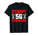 Detiene la radiación 5G para personas que están conscientes de la salud que están contra la radiación y contra la red 5G. Red de telefonía móvil de 5 G para oponentes, idea de regalo como declaración: ¡debemos detener 5 G!