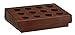 Cambro CR12131 Tray/Silver Cutlery Rack Dark Brown Case of 1