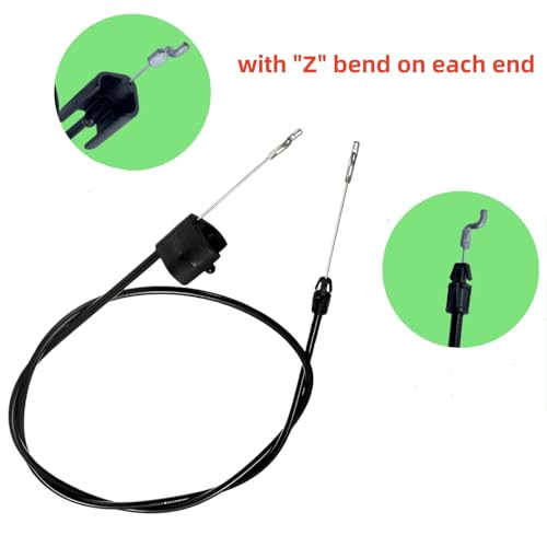 SGTBQLL Replacement for MTD 946-1130 Control Cable,Compatible Craftsman Lawn Mower 746-1130 Engine Zone Cable, MTD/Troy Bilt/Yard Machine - Thumbnail 4