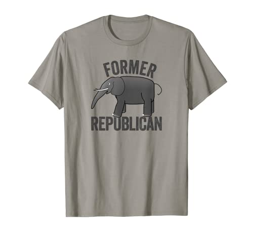 Antiguo elefante republicano Anti Trump Nunca Trumper Meme Camiseta