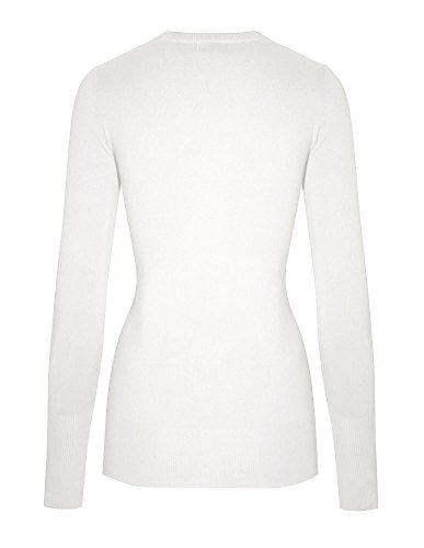 Image of Cielo Women's Solid Soft Stretch Pullover Knit Sweater