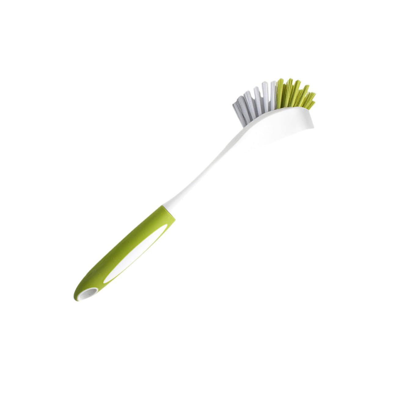 BEBEMOKO 1pc Kitchen Long Handle Pot and Dish Cleaning Brush Ergonomic Design for Easy Use Reusable and Washable for Home Restaurant and Hotel Cleaning Tasks Green Color