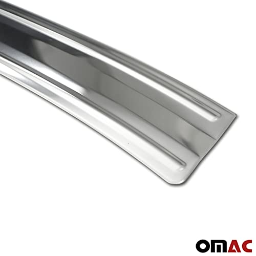 Stainless Steel Chrome Rear Bumper Sill Cover Protector Guard Trim For Ford Ecosport 2018-2021 #TOP6