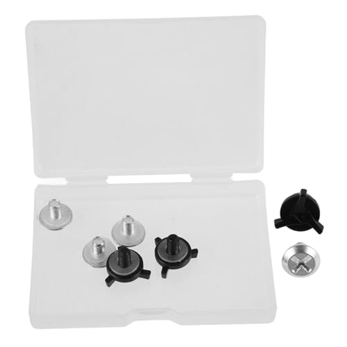 DECHOUS 1Set Dirt Bike Visor Screw Motorcycle Accessories for Easy DIY Replacement Includes Screws Durable for Optimal