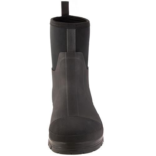 Savage Island Arran Kurze Neopren-Gummistiefel – Isolierte, warme in Schwarz und Grün