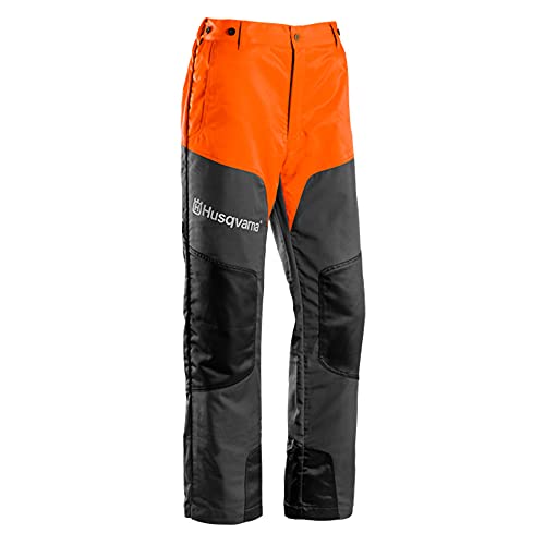 Husqvarna Pantalon de Protection Classique pour arboriculteur Noir - Noir - 40-42